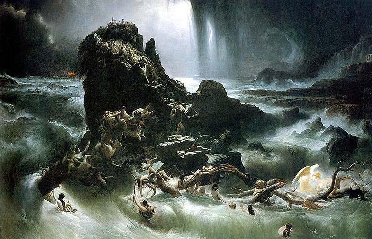 Francis Danby The Deluge Sweden oil painting art